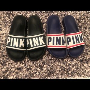 PINK slides size M bundle!